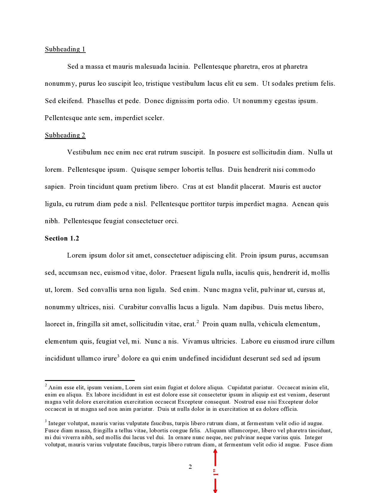 Dissertation font