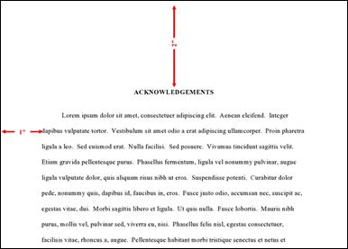 Scientific thesis format