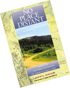 Book cover, No Place Distant