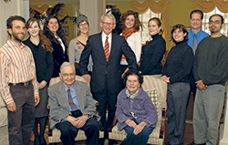 Charles and Shirley Weiss, Charleston Mayor Joseph Riley, Jr. and the 2008 Weiss Fellows