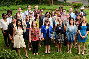 Group photo of new Royster Fellows